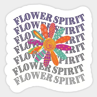 Flower spirit Sticker